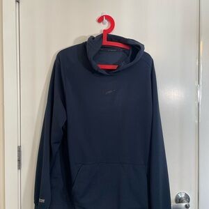 Nike Pro Steel Blue Hoodie